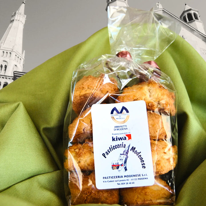 AMARETTI DI MODENA - 250 GR. - Certificazione Tradizione e Sapori di Modena Modena Food Boutique
