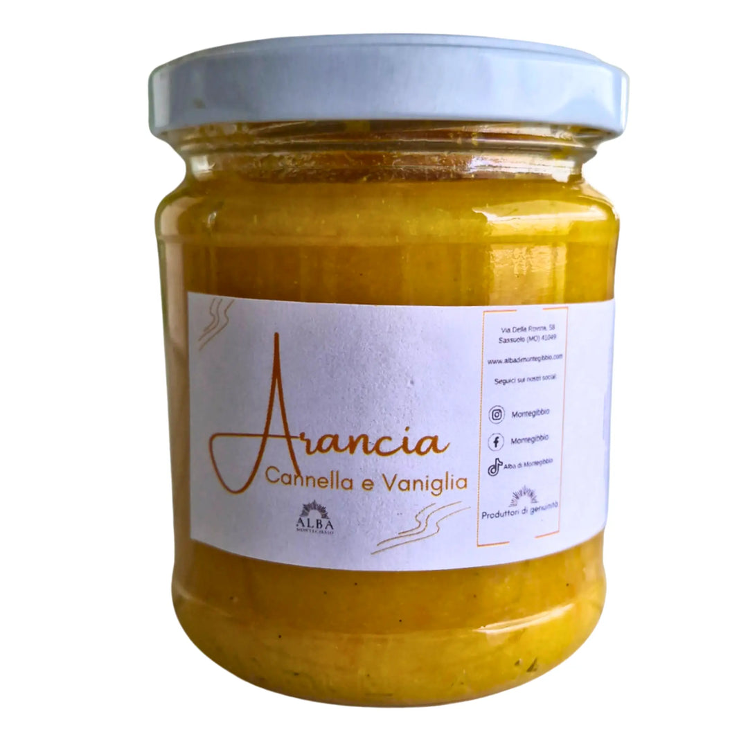 Confettura di Arancia, Cannella e Vaniglia Alba di Montegibbio