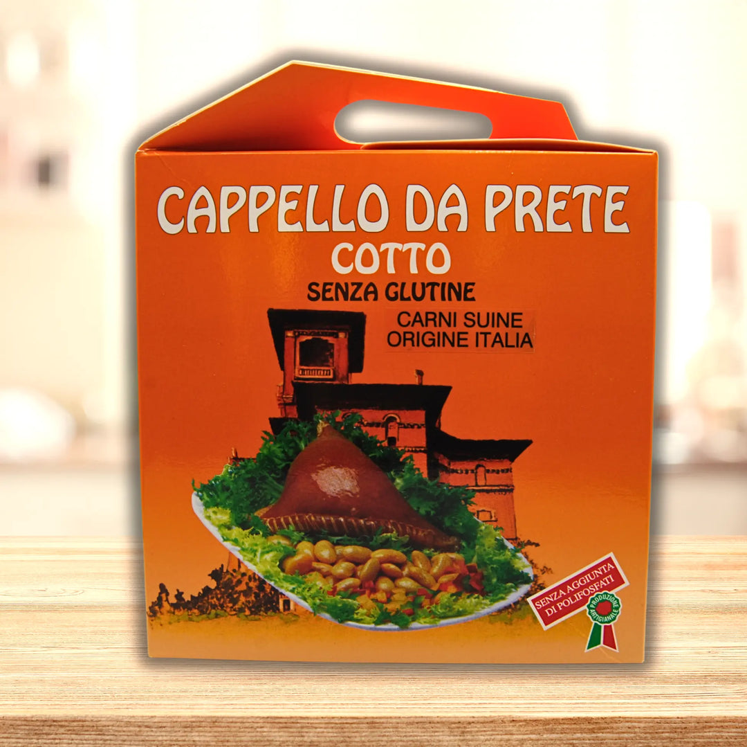 Cappellotto da Prete salume tradizionale emiliano a forma triangolare gr 700 circa