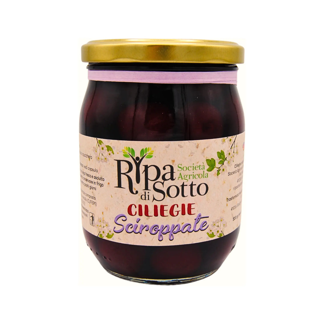 Ciliegie Sciroppate varietà Ferrovia - 500 gr. Modena Food Boutique