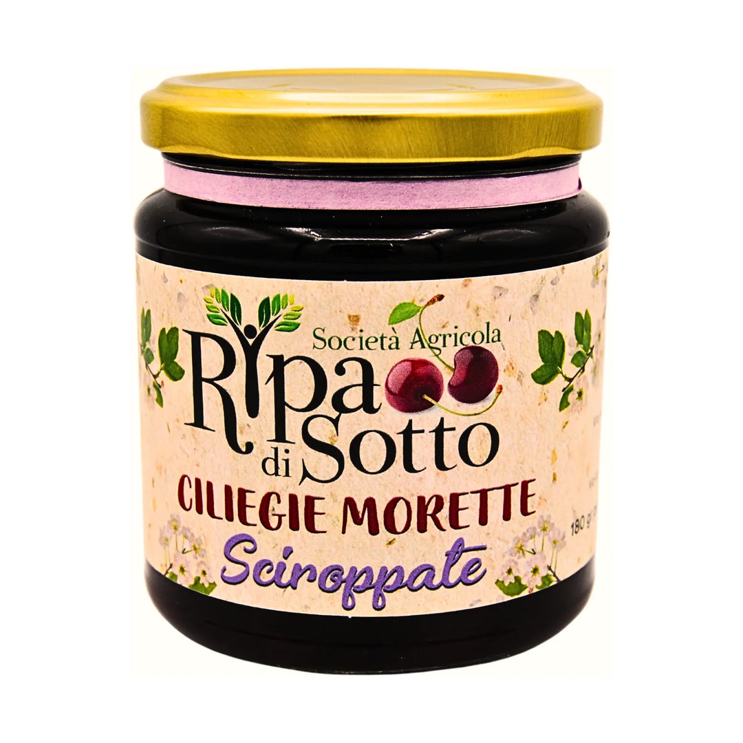 Ciliegie Sciroppate varietà Moretta - 320 gr. Modena Food Boutique