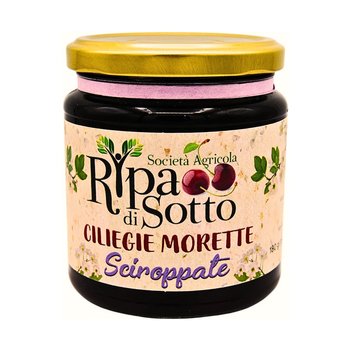 Ciliegie Sciroppate varietà Moretta - 320 gr. Modena Food Boutique