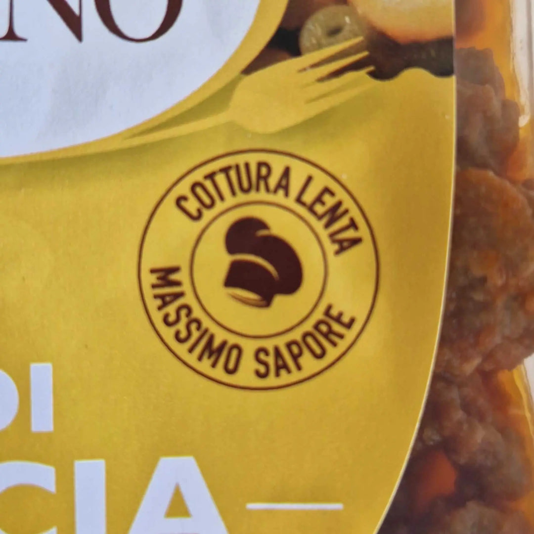 Ragù di carne con salsiccia autentico in confezione da 250g ideale per pasta e primi piatti tradizionali italiani