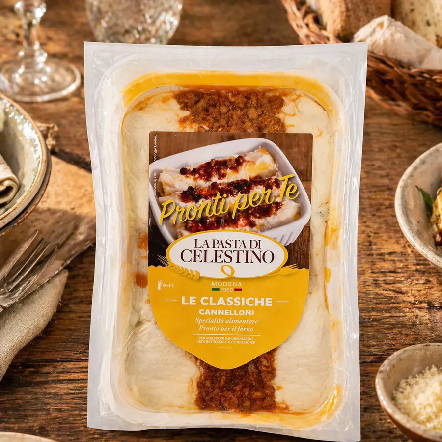 cannelloni su tavolo